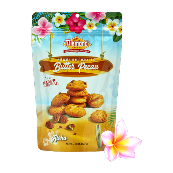 Hawaiian Cookies, Butter Pecan (4.5 oz)